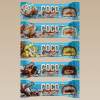 FitWin Coco Caramel кокосові батончики без цукру — MIX (20 шт.)