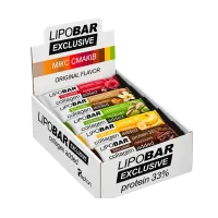 FitWin LipoBar Exclusive протеїнові батончики з колагеном