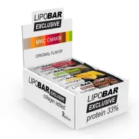 FitWin LipoBar Exclusive протеїнові батончики з колагеном